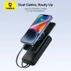 Baseus Lipow PowerBank 20.000mAh Dual-Cable 22.5W và Màn Hình Kỹ Thuật Số - 329.000₫ 2