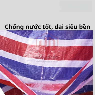 Bạt 2 Da 2 Mét Tới Cao Cấp - Che Mưa Nắng Dày Dặn, Chống Thấm, Bền Đẹp Ngoài Trời 9