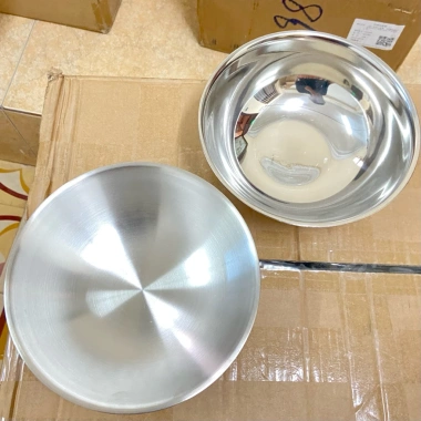 Bát 2 lớp CHOCKMEN Inox 18/10 – Chống nóng, cách nhiệt, salad, canh, cơm – 122.000đ
