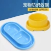 Bát Ăn Chống Kiến Nhựa PP Cho Chó Mèo – Rãnh Nước, Ngăn Côn Trùng, Chống Trượt, Dễ Vệ Sinh, Phù Hợp Poodle Corgi