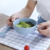 Bát ăn cơm và thìa nhựa lúa mạch tiện dụng, an toàn, giảm giá 21% chỉ 48.290₫ 3