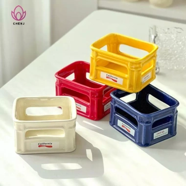 Bát Ăn Nhẹ Gốm Sáng Tạo CENJ 2.025 - Trái Cây, Cafe, Giỏ & Bắp Rang, Phòng Khách, 169k