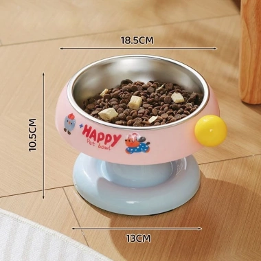 Bát bảo vệ cổ thú cưng thép không gỉ Large Calibre - Hoạt hình, siêu lớn, giảm 18% 10