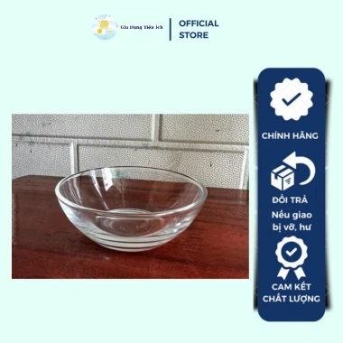 Bát Chấm Thuỷ Tinh UG-398 Đựng Gia Vị Trong Suốt Dày Dặn Chịu Nhiệt Cao Giá 19.000