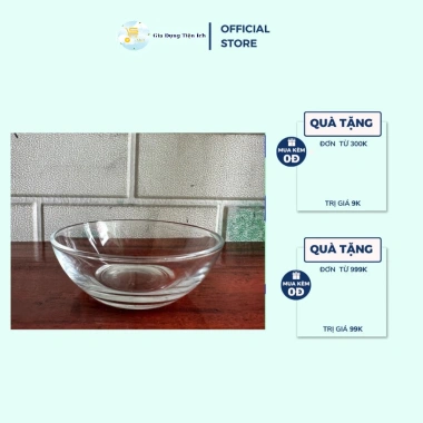 Bát Chấm Thuỷ Tinh UG-398 Đựng Gia Vị Trong Suốt Dày Dặn Chịu Nhiệt Cao Giá 19.000