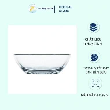 Bát Chấm Thuỷ Tinh UG-398 Đựng Gia Vị Trong Suốt Dày Dặn Chịu Nhiệt Cao Giá 19.000