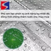 Bạt che mưa nắng PE cao cấp màu xám bạc, đóng khoen sẵn, rải đều 4 cạnh, giá 115.000 VND 9