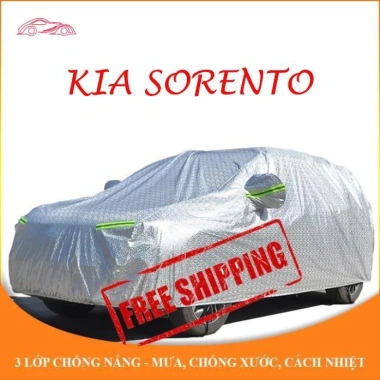 Bạt che phủ Kia Sorento 7 chỗ 3 lớp chống nắng mưa không thấm nước - 299.000 VND Bạt che phủ Kia Sorento 7 chỗ 3 lớp chống nắng mưa không thấm nước - 299.000 VND
