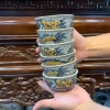 Bát Cơm Cúng Gia Tiên Men Rạn Đắp Nổi Gốm Sứ Bát Tràng Cao Cấp Thủ Công 100% 6