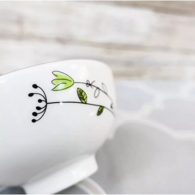 Bát Cơm Hoa Mầm Cỏ May Mắn Chuan Kuo - Set 5 & 10, Giá Ưu Đãi 315.000₫