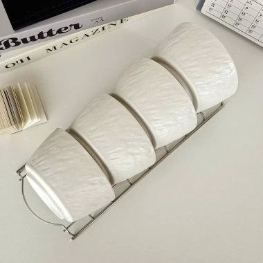 Bát cơm sứ Sarang trắng đen men nhám chống xước - phong cách Bắc Âu, sứ cao cấp xuất khẩu, cơm thạch vuông, giá 16.500₫ 5