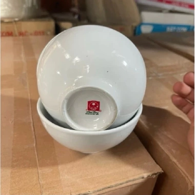 Bát Cơm Trắng Sứ Thái Bình Đường Kính 11.5 cm Đẹp Bền Giá ưu đãi 65k