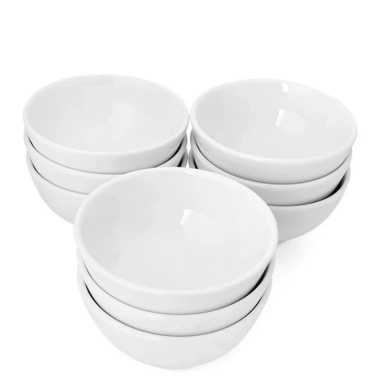 Bát Cơm Trắng Sứ Thái Bình Đường Kính 11.5 cm Đẹp Bền Giá ưu đãi 65k 10 Bát Cơm Trắng Sứ Thái Bình Đường Kính 11.5 cm Đẹp Bền Giá ưu đãi 65k 10