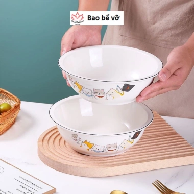 Bát đĩa sứ hình mèo dễ thương, thiết kế pet, chỉ 20.000đ - ưu đãi giảm từ 25.200đ 3