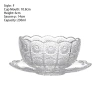 Bát đĩa thuỷ tinh hoa hướng dương decor mâm cúng thôi nôi - Sang trọng, chỉ 20.000 VND 3