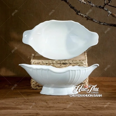 Bát Dĩa Thuyền Đựng Gà Cúng, Hoa Quả - Mâm Cúng Bàn Thờ Gia Tiên Giá 39.000 VND