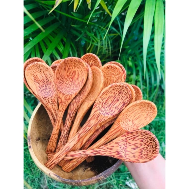 Bát dừa & Đĩa dừa hoa sen - Đồ dùng ăn vặt, hạt khô, mứt, chè, salad, giảm giá còn 15.000₫ 6
