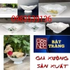 Bát đựng gà, bát đĩa thuyền, đĩa gà cúng - Lọ hoa gốm sứ bát tràng giảm còn 65k