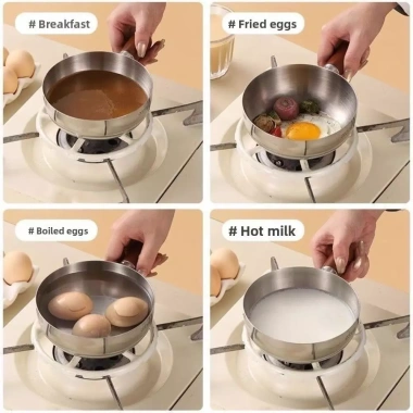 Bát đựng nước sốt AHYS, nồi sữa thép không gỉ, bát mì nhỏ dày - Giá chỉ 70.400₫