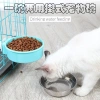 Bát đựng thức ăn cho thú cưng treo lồng thép không gỉ, chống đổ, tháo rời, giá 151.043₫ 4