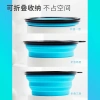 Bát gấp cho chó mèo Di động, khóa lớn, bát nước và ăn du lịch ngoài trời 7