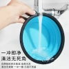 Bát gấp cho chó mèo Di động, khóa lớn, bát nước và ăn du lịch ngoài trời 8