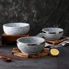 Bát giữ nhiệt SANCONG đá thố Hàn Quốc, kèm đế gỗ, thố đá tiện dụng - Giá chỉ 70.438₫ 5