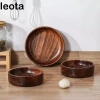 Bát gỗ nguyên khối LEOTA - Đĩa salad xếp chồng, khay sushi đa năng, giá ưu đãi 221.760₫