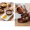 Bát Gỗ SUTONGXUE - Đĩa Salad Xếp Chồng, Bề Mặt Tròn Mịn, Chắc, Ăn Nhẹ, 222.530đ 5