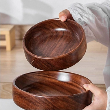 Bát Gỗ SUTONGXUE - Đĩa Salad Xếp Chồng, Bề Mặt Tròn Mịn, Chắc, Ăn Nhẹ, 222.530đ 6 Bát Gỗ SUTONGXUE - Đĩa Salad Xếp Chồng, Bề Mặt Tròn Mịn, Chắc, Ăn Nhẹ, 222.530đ 6