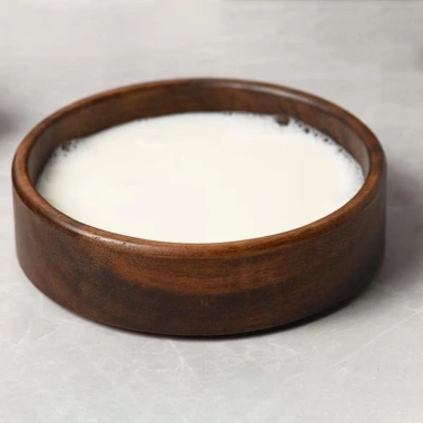 Bát Gỗ SUTONGXUE - Đĩa Salad Xếp Chồng, Bề Mặt Tròn Mịn, Chắc, Ăn Nhẹ, 222.530đ