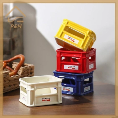 Bát gốm ăn nhẹ P & N 2.025 - Thiết kế sáng tạo cho trái cây, bỏng ngô - Giá chỉ 155,650₫