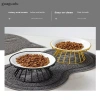 Bát Gốm Đựng Thức Ăn Thú Cưng Doggie Stand Bowl - Dễ Vệ Sinh, Không Trượt, Phù Hợp Mèo & Chó Ngoài Trời VN 5