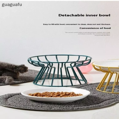 Bát Gốm Đựng Thức Ăn Thú Cưng Doggie Stand Bowl - Dễ Vệ Sinh, Không Trượt, Phù Hợp Mèo & Chó Ngoài Trời VN 7