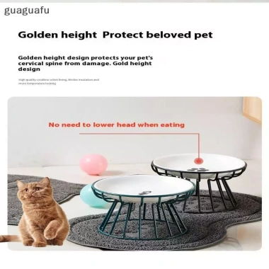 Bát Gốm Đựng Thức Ăn Thú Cưng Doggie Stand Bowl - Dễ Vệ Sinh, Không Trượt, Phù Hợp Mèo & Chó Ngoài Trời VN 8