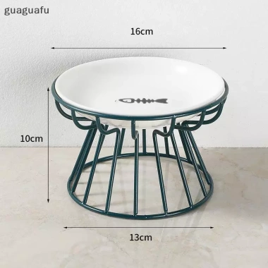 Bát Gốm Đựng Thức Ăn Thú Cưng Doggie Stand Bowl - Dễ Vệ Sinh, Không Trượt, Phù Hợp Mèo & Chó Ngoài Trời VN 12