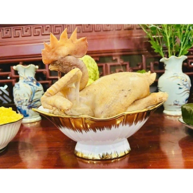 Bát gốm sứ đẹp đựng gà cúng, gà luộc & trái cây - Giá chỉ 580.000đ
