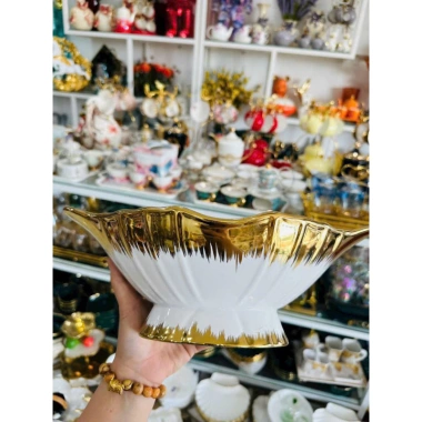 Bát gốm sứ đẹp đựng gà cúng, gà luộc & trái cây - Giá chỉ 580.000đ