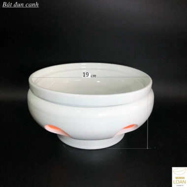 Bát Hâm Nóng Sứ Bát Tràng Loại 1 19‑21cm Giảm Giá 179.000₫