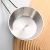 Bát inox 304 Hàn Quốc đa năng, tay cầm vàng bạc, chén rượu cao cấp - Giá 33.750₫ 6