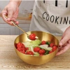 Bát Inox Đựng Salad và Tô Mỳ Lạnh - Chén Inox Màu Vàng Sang Trọng, Giá 78.000₫ 2