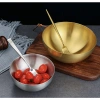 Bát Inox Đựng Salad và Tô Mỳ Lạnh - Chén Inox Màu Vàng Sang Trọng, Giá 78.000₫ 5
