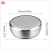 Bát inox Hàn Quốc N & X lớn có nắp, chống bỏng, an toàn cho trẻ em, giá ưu đãi 67.540₫ 7