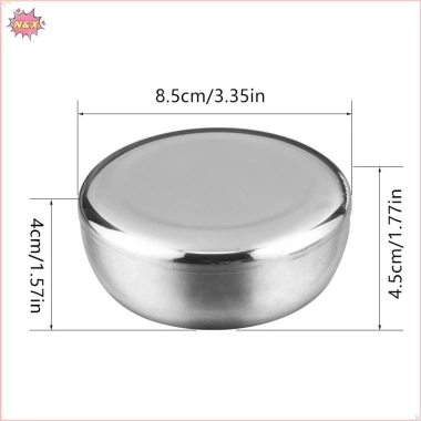 Bát inox Hàn Quốc N & X lớn có nắp, chống bỏng, an toàn cho trẻ em, giá ưu đãi 67.540₫