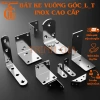 Bát ke góc vuông inox cao cấp - Đẹp, bền, phù hợp tủ kệ và bàn ghế, giá 37.000₫