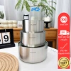 Bát kiêm tô nắp chockmen thép không gỉ 18/10 - Đồ đáy liền ăn cơm hấp trộn - 265.000₫