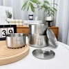 Bát kiêm tô nắp chockmen thép không gỉ 18/10 - Đồ đáy liền ăn cơm hấp trộn - 265.000₫ 3