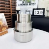 Bát kiêm tô nắp chockmen thép không gỉ 18/10 - Đồ đáy liền ăn cơm hấp trộn - 265.000₫ 13