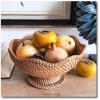 Bát mây & khay mây có chân đế - Đựng hoa quả, bánh kẹo, thờ cúng, decor nhà cửa, giảm 20% 200k