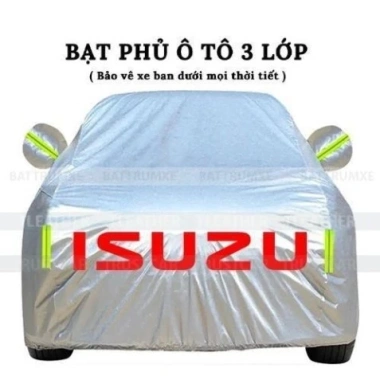 Bạt Phủ Isuzu D-Max MU-X Hi-Lander Trooper 3 lớp - Chống nắng, nước, bụi, xước - 319.500₫ Bạt Phủ Isuzu D-Max MU-X Hi-Lander Trooper 3 lớp - Chống nắng, nước, bụi, xước - 319.500₫